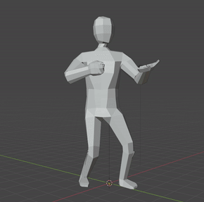 Walking animation.