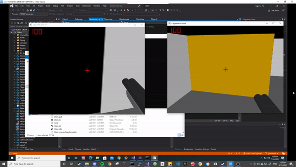 Multiplayer footprints.