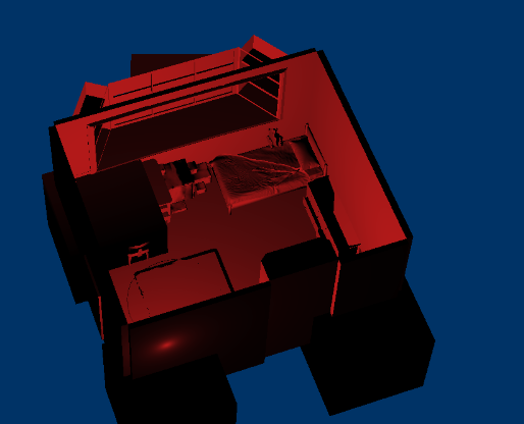 Custom model with shading